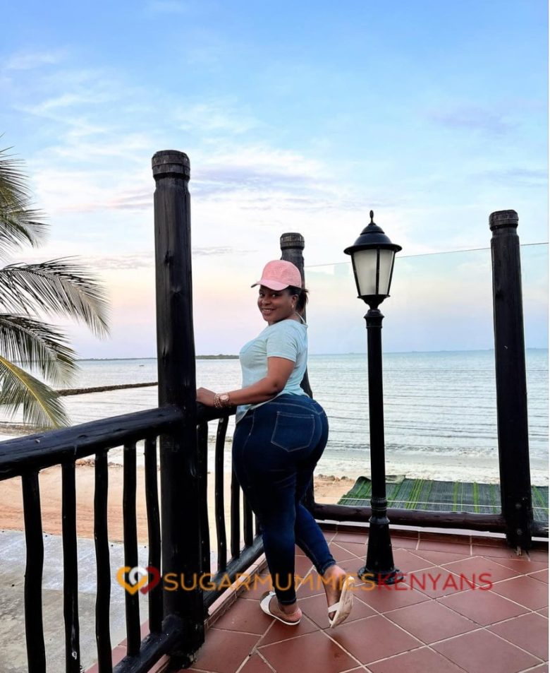 Shelby, the vibrant entrepreneur from Westlands, Nairobi, radiating energy and warmth, ready to embark on a journey of love and laughter